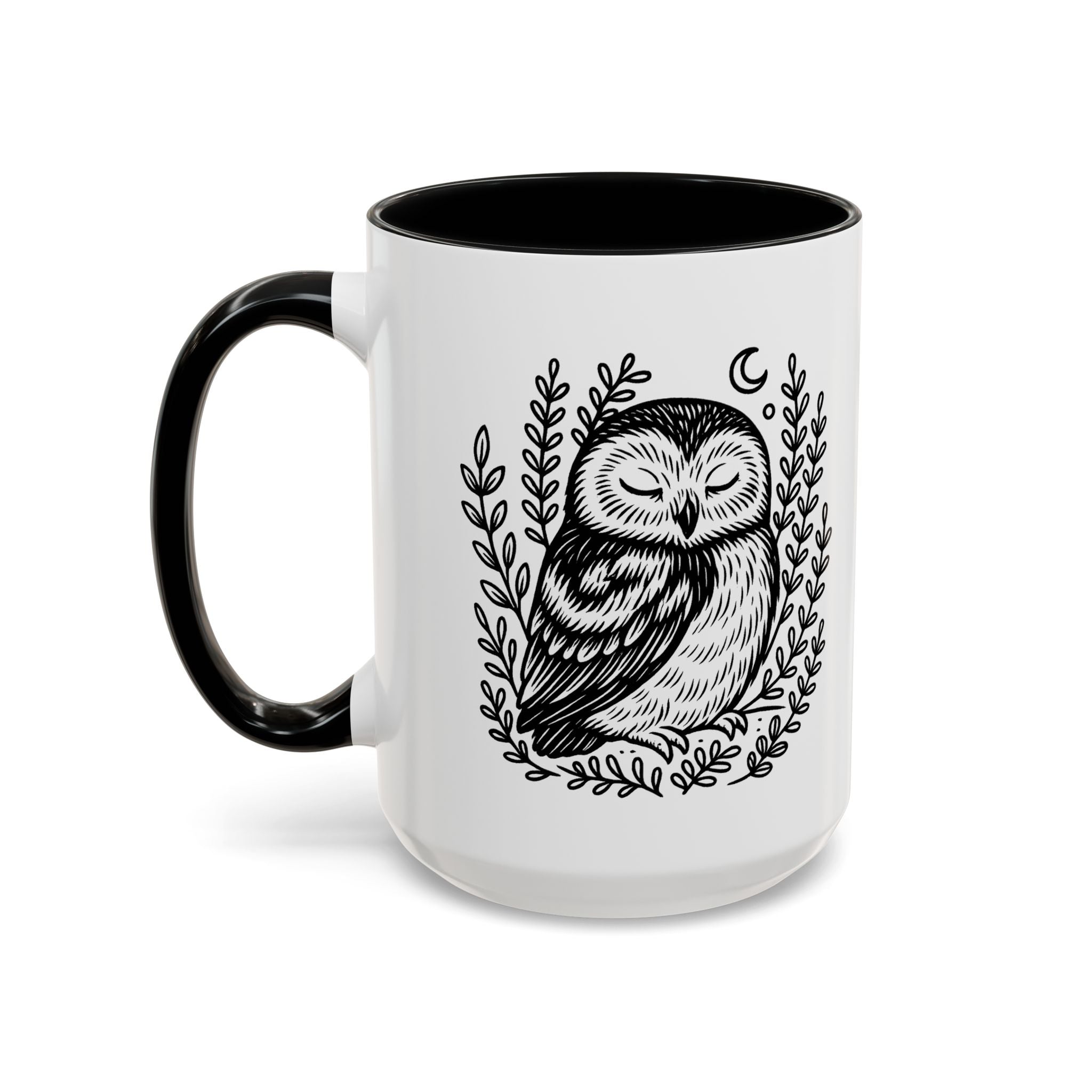 Owl - Accent Ceramic Mug