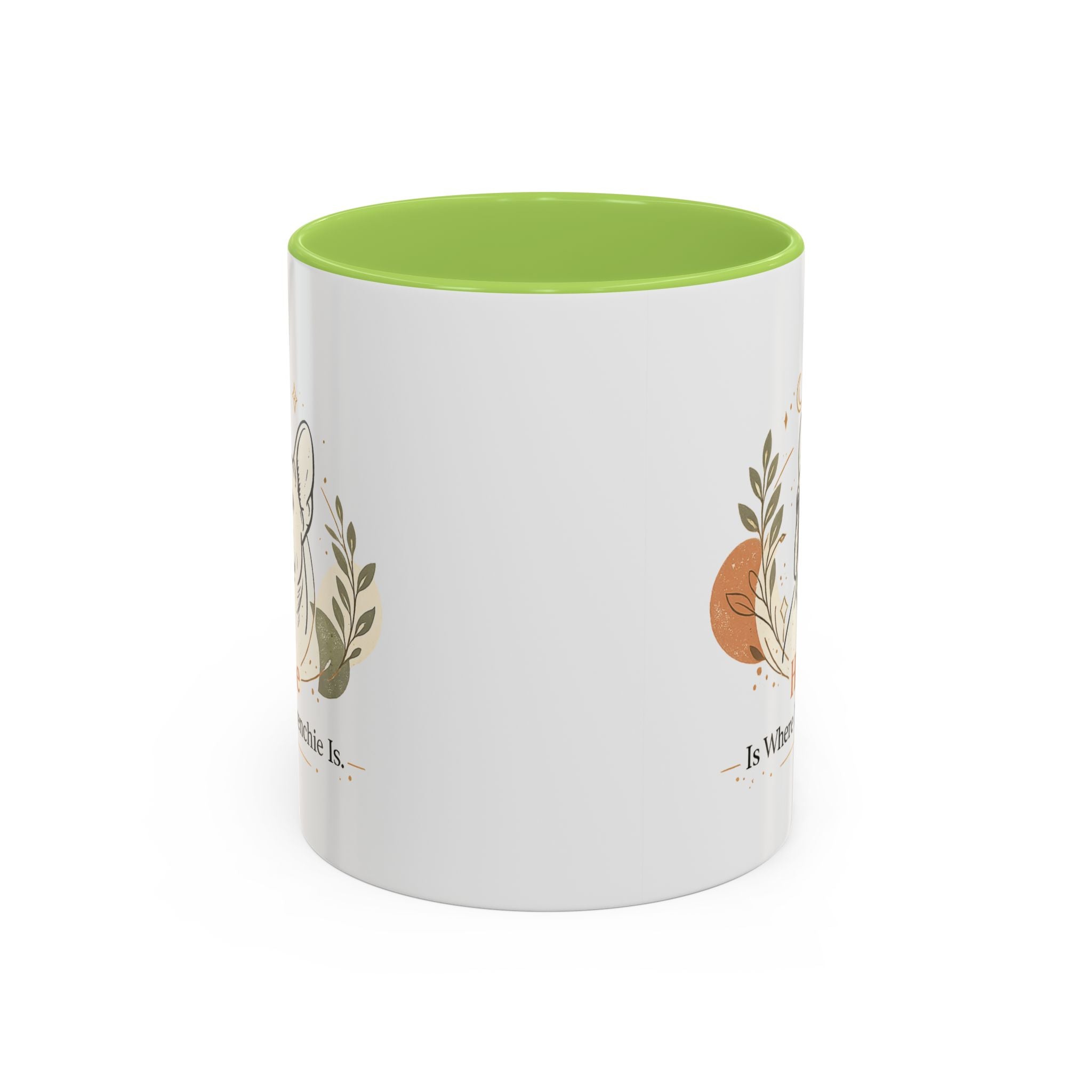 Home Is Where My Frenchie Is - Accent Ceramic Mug
