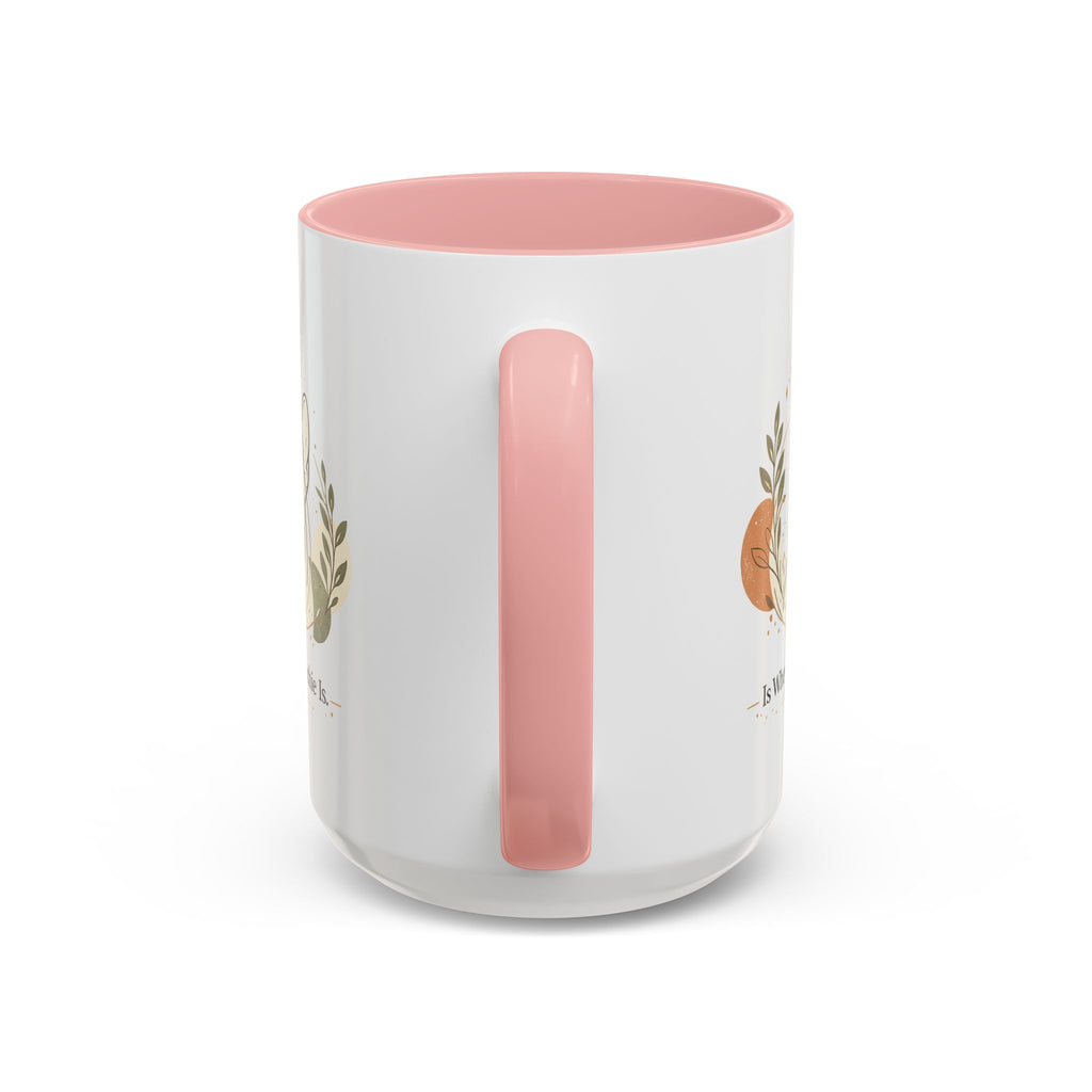 Home Is Where My Frenchie Is - Accent Ceramic Mug