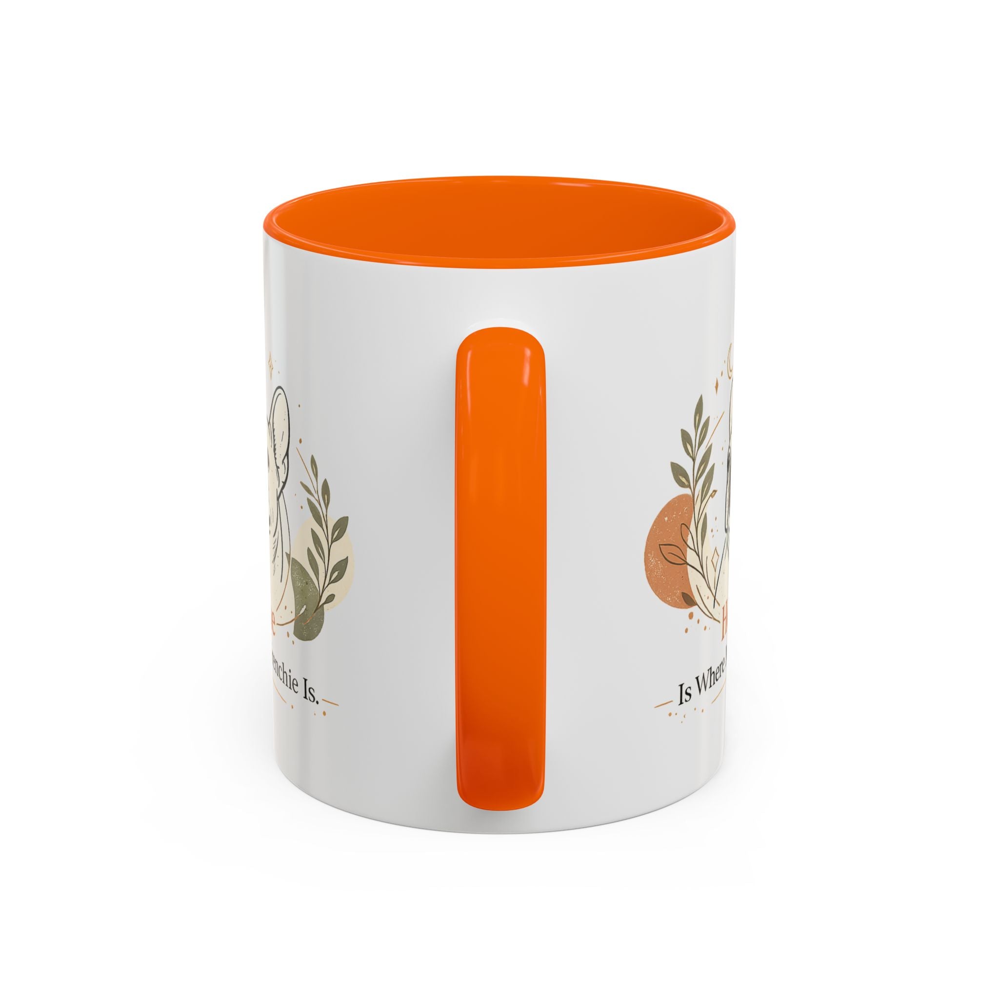 Home Is Where My Frenchie Is - Accent Ceramic Mug