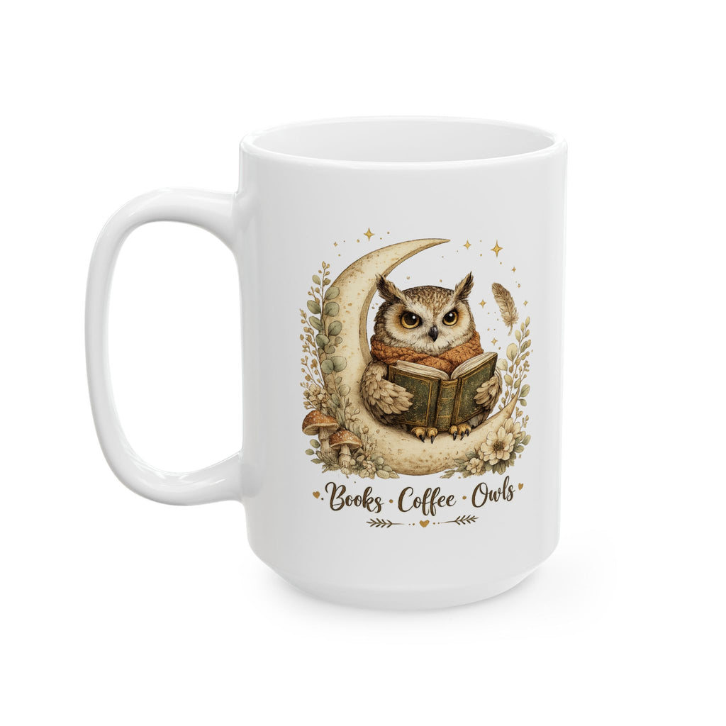 Books . Coffee . Owls