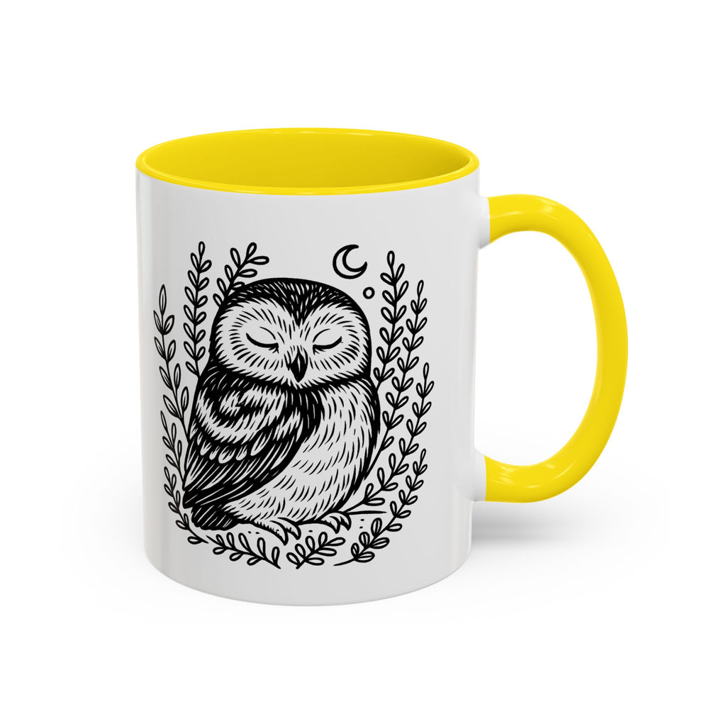 Owl - Accent Ceramic Mug