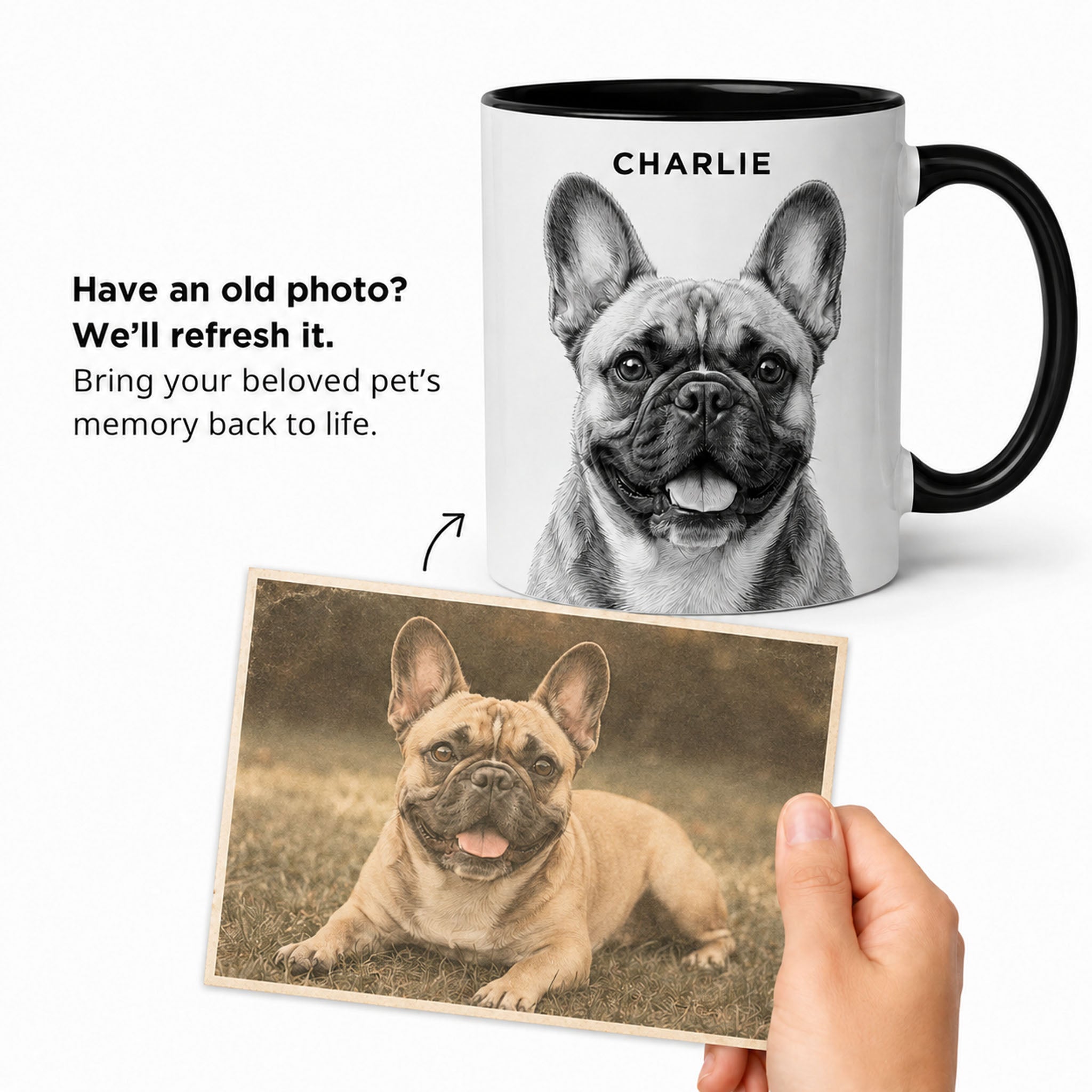 Custom Frenchie Coffee Mug