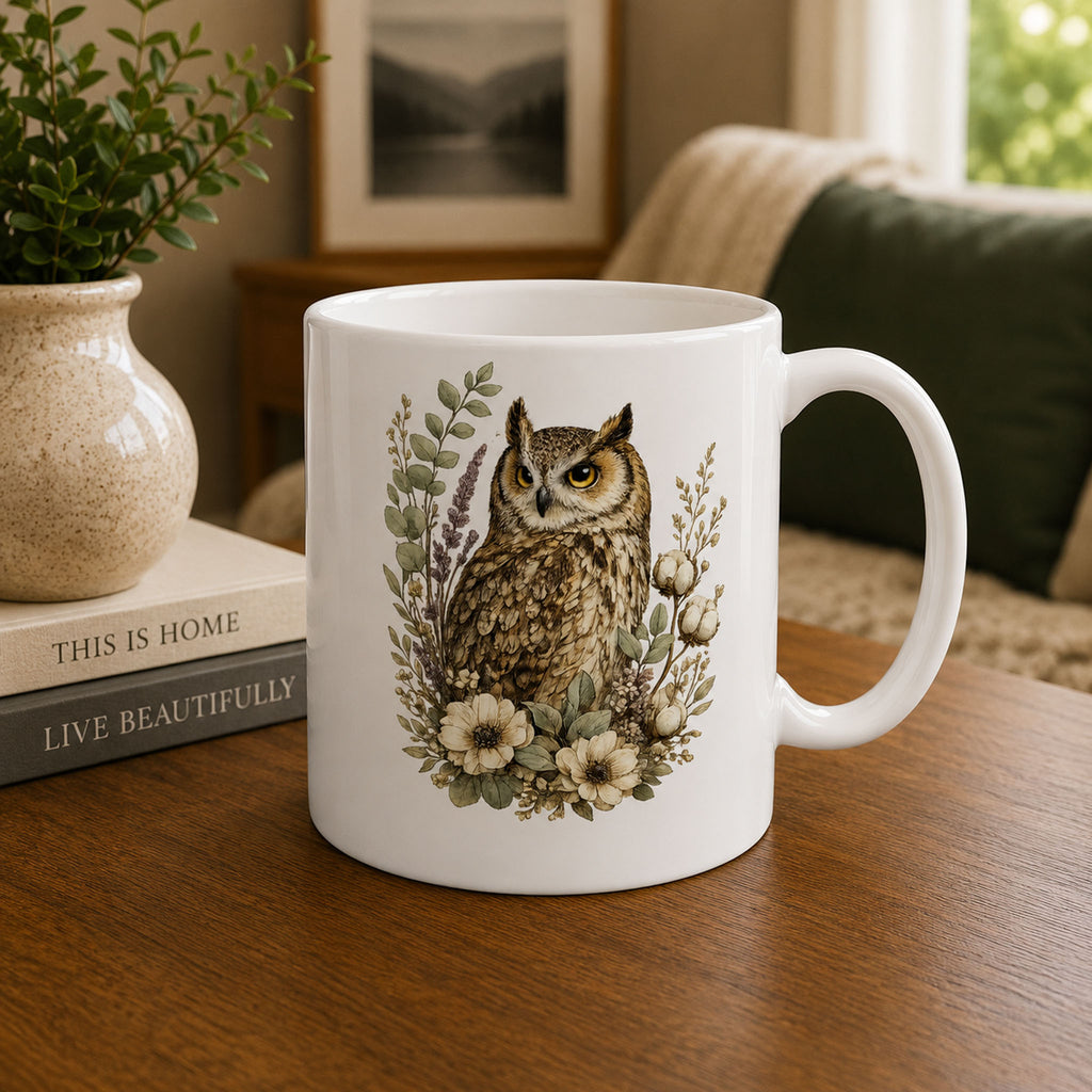 Botanical Owl