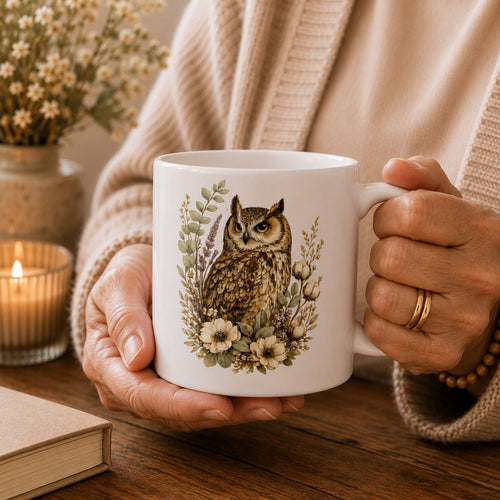 Botanical Owl